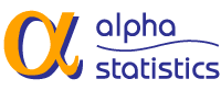 Alpha Statistics Logo